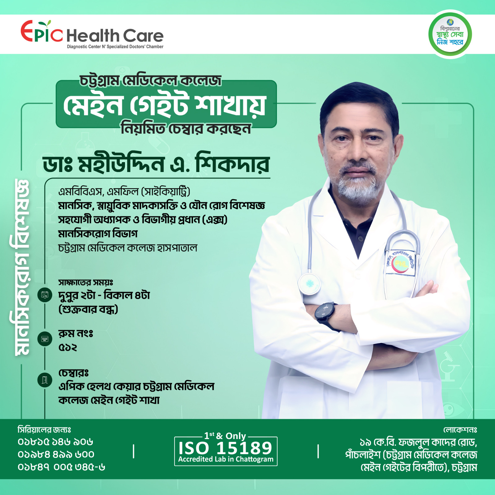 Dr. Mohiuddin A. Sikder